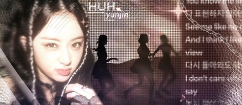 Yunjin Lesserafim Header, Huh Yunjin Header, Yunjin Banner, Le Sserafim Banner, Yunjin Header, Le Sserafim Header, Header Ideas, Pc Desktop Wallpaper, Lesserafim Yunjin