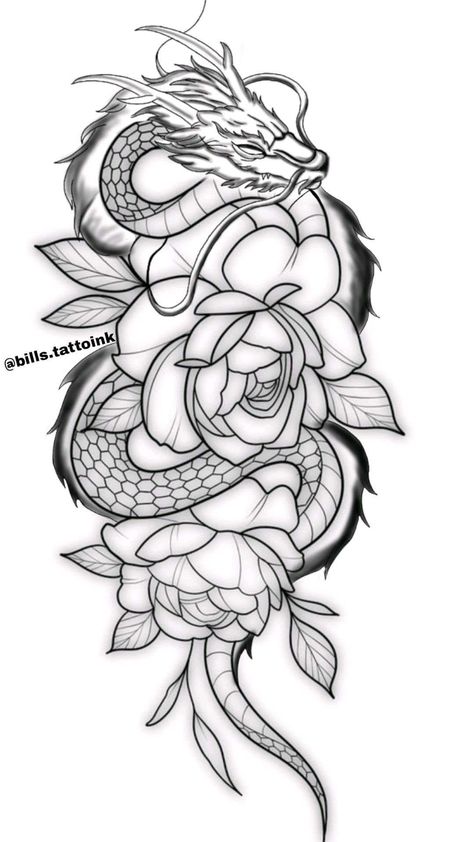 Dragon Tattoo Upper Arm, Dragon Tattoo Outline, Dragon Tattoo Stencil, Small Traditional Tattoo, Sternum Tattoos, Arm Sleeve Tattoos For Women, Dragon Sleeve, Hyper Realistic Tattoo, Japanese Dragon Tattoo