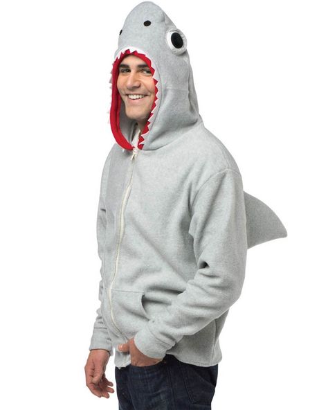 PRICES MAY VARY. 100% Polyester Imported Hand Wash Only Ha ha hoodies are simple costume alternatives that are funny and can be worn year-round This is an original rasta imposta design Shark Dress, Shark Costume, Shark Costumes, Shark Hoodie, Plus Size Halloween Costume, Plus Size Costumes, Fancy Dress Outfits, Easy Costumes, Plus Size Halloween