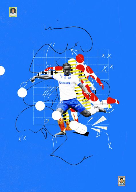 Football mixed media → Editorial illustrations :: Behance Sport Art Direction, Football Illustration, Mixed Media Design, Sport Art, Football Poster, Collage Poster, Sport Poster, Graphic Design Poster, Editorial Illustration