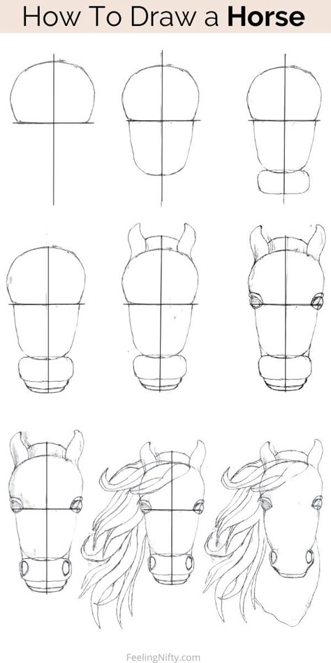 Horse Painting Step By Step, How To Draw A Horse Head Step By Step, Horse Drawing Tutorial Step By Step, Horse Stencil Printable, How To Draw Horses Step By Step, How To Paint A Horse, How To Draw A Horse Head, How To Draw A Horse Step By Step, How To Draw Horse