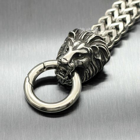 Order Gothic Bracelet Domineering Trendy Steel Double Lion Head Shop at https://www.yopaishop.com/product/gothic-bracelet-domineering-trendy-steel-double-lion-head Gothic Bracelet, Head Shop, Lion Head, Tie Clip, Cufflinks, Lion, Cuff, Bracelet