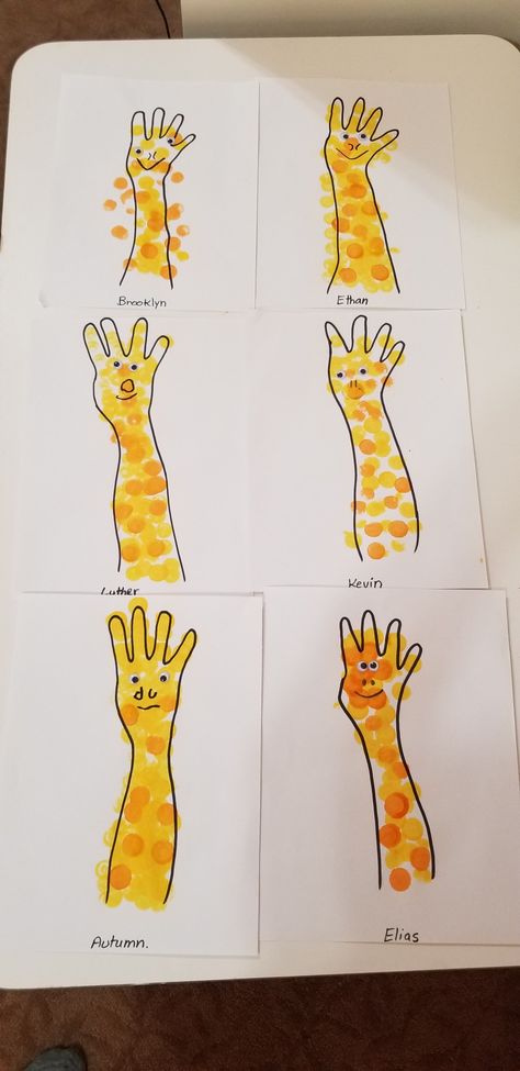 Preschool Giraffe Art, Giraffe Projects For Preschool, Wild Animal Art And Craft For Preschool, Giraffe Activity Preschool, Giraffe Art For Preschool, Preschool Giraffe Craft, Jungle Process Art Preschool, Dancing Activities For Preschoolers, Wild Animal Art Preschool