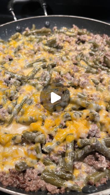 Kristy Hawk on Instagram: "Green Bean Stroganoff   This is my most popular recipe on my page! I wanted to share it again with all my new friends on here. ❤️❤️  You can find this on page 40 of my cookbook as well as in my meal plans.  www.kristysketolifestyle.com  My 10 year old daughter said this looked like prison slop. I cracked up laughing at that but then immediately wondered how she would know what prison slop looked like! 🤔🤣🤷🏼‍♀️🤦🏼‍♀️   Anyways, this is one of our favorite meals and it is SO easy to make!  RECIPE: (8 servings) INGREDIENTS: 2 lbs ground beef 2 14.5 oz cans cut green beans 1 cup heavy cream  1 cup shredded colby jack cheese  1/2 cup cream cheese 1 tsp salt 1/2 tsp black pepper 1/2 tsp garlic powder  1/2 tsp onion powder  STEPS: 1. Scramble the ground beef in a sk Green Bean Stroganoff Keto, Keto Stroganoff Ground Beef, Green Bean Stroganoff, Ground Beef Green Beans, Keto Dishes, Grease 2, Colby Jack, Colby Jack Cheese, Green Bean Casserole