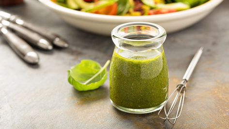 Simple but impressive recipes from one of the biggest restaurateurs Herb Dressing Recipe, Honey Mustard Salad Dressing, Green Goddess Salad Dressing, Parsley Salad, Salad Dressing Recipes Healthy, Pesto Dressing, Goddess Dressing, Green Goddess Dressing, Healthy Salad Dressing