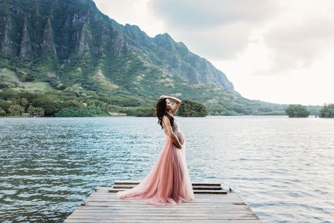 F + M Maternity Session at Secret Beach, Kualoa Ranch | Honolulu Maternity Photographer | Vacation Maternity Photographer Fairytale Maternity Shoot, Hawaiian Maternity Shoot, Island Maternity Shoot, Hawaiian Maternity Photos, Hawaii Maternity Shoot, Hawaii Pregnancy Photoshoot, Hawaii Beach Photos, Oahu Maternity Photos, Maternity Photography Hawaii