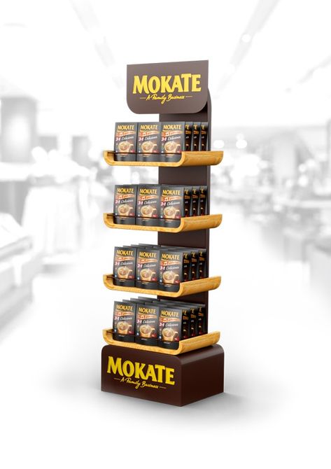 Permanent display for coffee Promotional Stands, Advertising Stand, Cardboard Display Stand, Pos Design, Candy Stand, Chocolate Wine, Point Of Sale Display, Retail Solutions, Cardboard Display