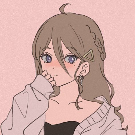 Brown Hair Girl Drawing, Aesthetic Avatar, Avatar Picture, Cute Desktop Wallpaper, Evil Anime, Cartoon Profile Pictures, Girly Art Illustrations, Disney Aesthetic, Iphone Wallpaper Girly