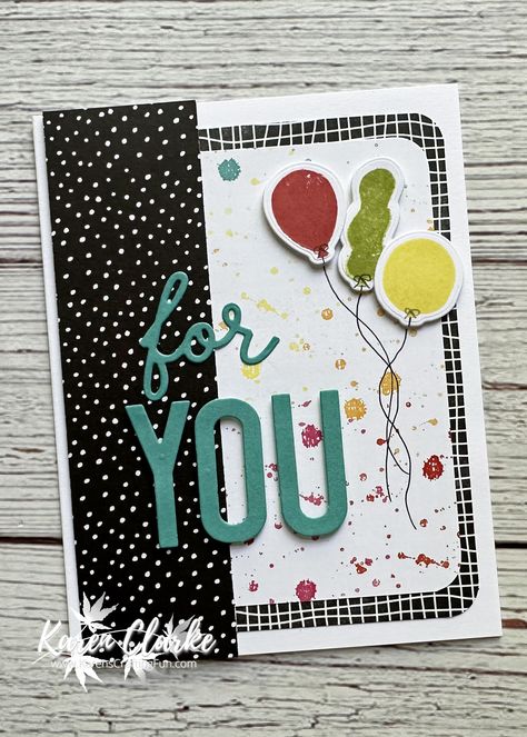 Close To My Heart Birthday Cards, Ctmh Birthday Cards, Easy Cards To Make, Cards To Make, Easy Cards, Simple Birthday Cards, Easy Birthday, White Cards, Cake Day