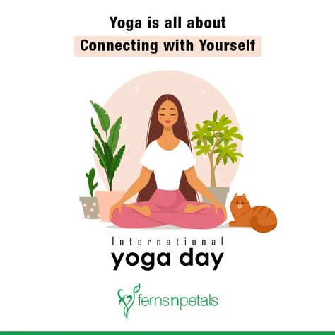 Best World Yoga Day Quotes, Wishes & Images 2022 - FNP Yoga Day Images, Yoga Day Wishes, Yoga Day Quotes, Importance Of Yoga, Happy Yoga Day, World Yoga Day, Happy Yoga, Online Flower Delivery, Copy Text