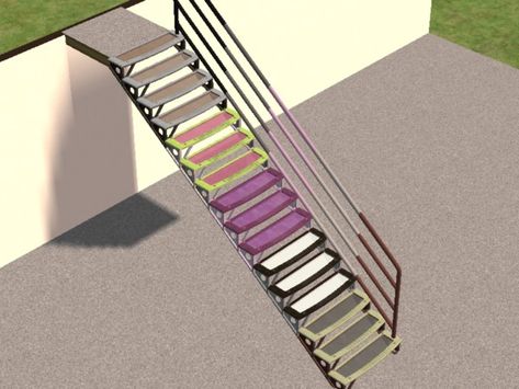 Ts2 Cc, Alpha Channel, Furniture Styles, Sims 2, The Sims, Tool Design, Stairs