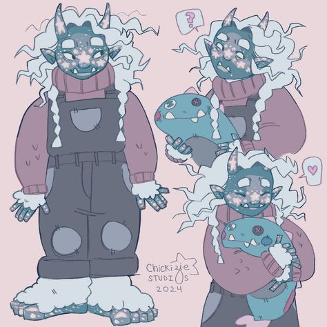 DRUM ROLL PLEASE (Re)introducing…. Névé! My little yeti oc :)! ❄️ ✨ I had designed her and was posting about her ALL the way back in 2019, but actually haven’t drawn her all that much :,). I really hope to draw her and develop her more this year :D! Read below for a little intro! Névé is a little 15 year old yeti that lives far away in the Himalayan mountains with her father! She was born extremely small, and continues to be one of the shortest yetis to date, being just barely 4 feet tal... Yeti Character Design, Yeti Drawing, Draw Your Oc, Drawing Help, Himalayan Mountains, Oc Drawings, Fantasy Drawings, The Way Back, Oc Ideas