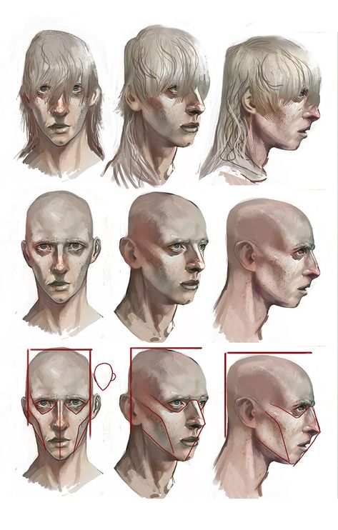 Cole Dragon Age, Da Inquisition, Facial Structure, Character Design Tutorial, Comic Style Art, Dragon Age Inquisition, Learn Art, Character Design Male, Creature Concept