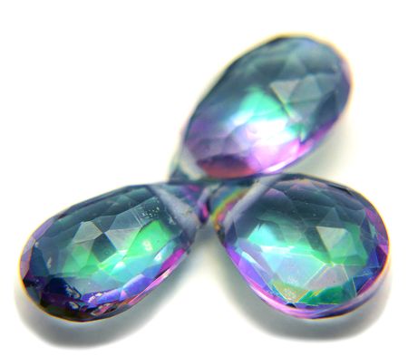 Mystic Topaz - Meanings Mystic Topaz Meaning, Topaz Meaning, Rainbow Topaz, Crystal Meanings, Mystic Topaz, Beautiful Rainbow, Unique Charms, Healing Stones, Crystals And Gemstones