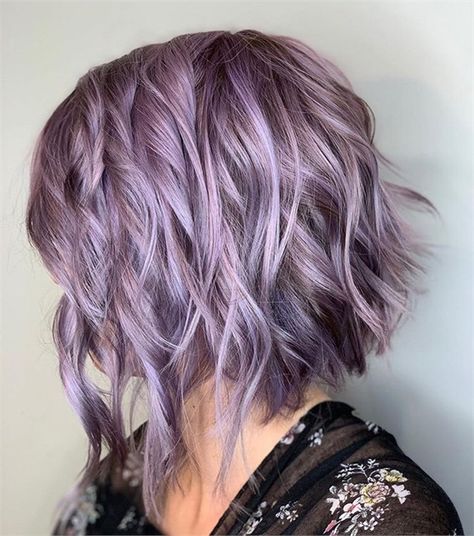 13 Metallic Looks for That Ultimate Stand-Out Shine - Inspiration - Modern Salon Metallic Hair Color, Fantasy Hair Color, Lavender Hair Colors, Coconut Hair, Kadeřnické Trendy, Professional Hair Color, Lilac Hair, Spring Hair Color, Hair Color Pastel