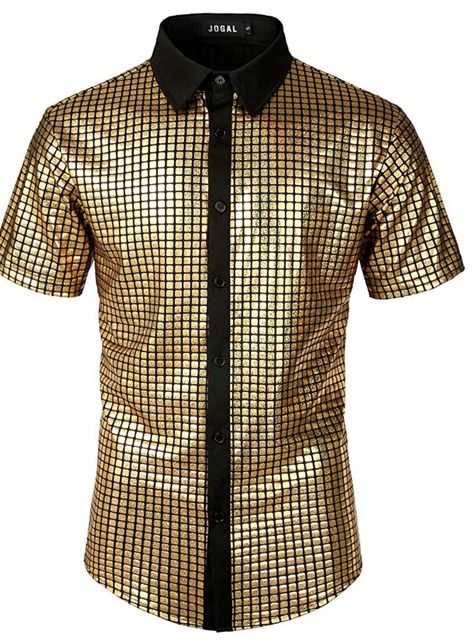 Disco Party Costume, 70s Disco Costume, 70s Disco Outfit, 70’s Disco, 70s Disco Party, Disco Costume, Disco Shirt, 70s Disco, Sequin Shirt