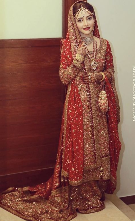 Barat Dresses, Walima Dresses, Walima Dress, Bridal Dress Fashion, Bride Wear, Bridal Dress, Weeding, Fashion Luxury, Muslim Fashion