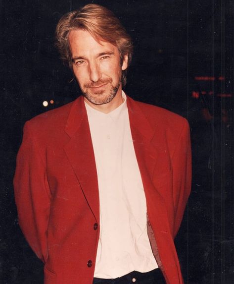 Alan Rickman Quigley Down Under premiere 1990 Alan Rickman Always, Alan Rickman Movies, Alan Rickman Severus Snape, Fred Weasley, Julie Andrews, Alan Rickman, Severus Snape, The Perfect Guy, Movie Premiere