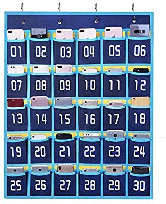 Classroom Phone Holder, Phone Storage For Classroom, Cell Phone Storage For Classroom, Cell Phone Holder For Classroom, Classroom Phone Storage, Classroom Organizer, Door Hanging Storage, Door Card, Hanging Shoe Organizer