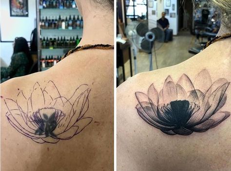 Shoulder Cover Up Tattoos, Cover Up Tattoos Before And After, Flower Cover Up Tattoos, Tattoo Fixes, Butterfly Tattoo Cover Up, Cover Up Tattoos For Women, Best Cover Up Tattoos, Wrist Tattoo Cover Up, Faded Tattoo