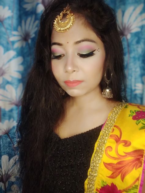 Navratri Makeup Look, Navratri Makeup, Special Makeup, Navratri Special, Makeup Looks, Nose Ring, Makeup, Make Up, Make Up Looks