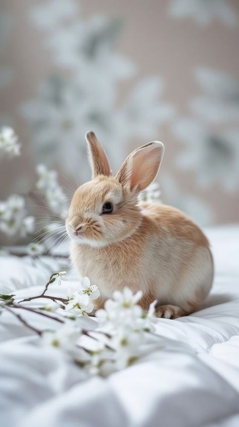 Animal rabbit mammal rodent. | free image by rawpixel.com / Ake Rabbit Cute Wallpaper, Wallpapers Bunny, Rabbit Photography, Bunny Cottage, Rabbit Wallpaper, Pet Bunny Rabbits, Animal Rabbit, Bunny Wallpaper, Pet Bunny