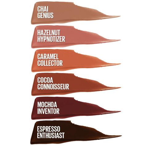 Maybelline New York SuperStay Matte Ink Liquid Lipstick, Coffee Edition, Caramel Collector, 0.17 Ounce Caramel Lipstick, Lipstick Remover, Maybelline Super Stay, Maybelline New York, Matte Liquid Lipstick, Liquid Lipstick, The Collector, Maybelline, Espresso