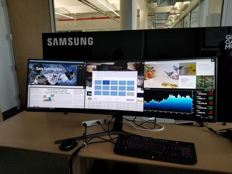 Custom Computer, Marketing Photos, Computer Stand, Gaming Monitor, Lcd Panels, Wide Screen, Excel Spreadsheets, Home Office Setup, Lcd Monitor