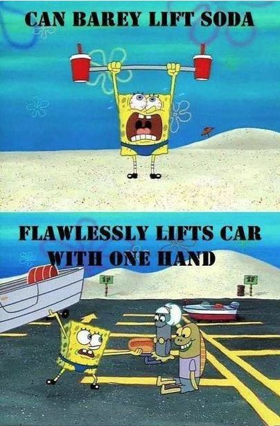 The 32 Best Examples Of Ridiculous Cartoon Logic Spongebob Logic, Spongebob Stuff, Cartoon Logic, Spongebob Quotes, Diy Poster, Spongebob And Patrick, Spongebob Funny, Can't Stop Won't Stop, Sponge Bob