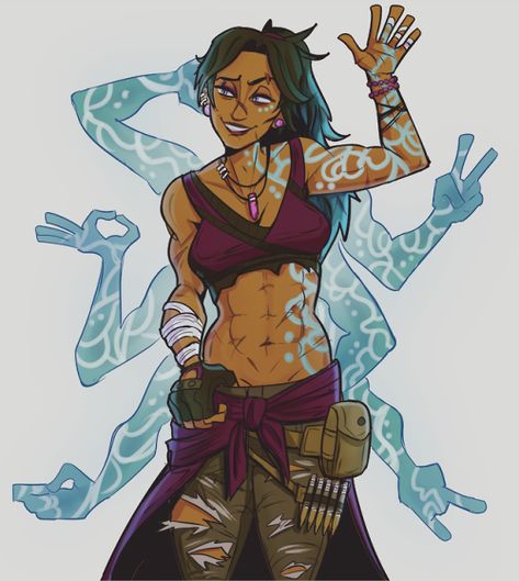 Amara Borderlands 3 Art, Borderlands 3 Amara Fanart, Borderlands Oc, Mariana Trench, Borderlands Series, Borderlands Art, Tales From The Borderlands, Borderlands 3, Fallout New Vegas