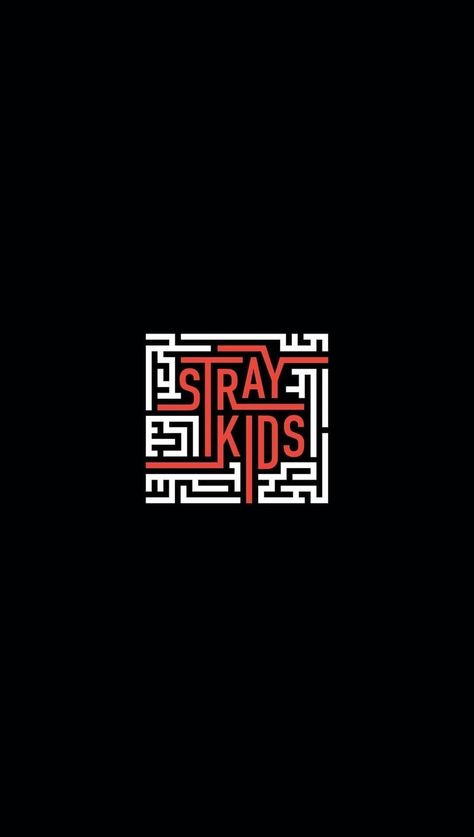 Stray Kids Miroh Wallpaper Skz Logo, Wallpaper Skz, Stray Kids Wallpaper, Stay Kids, Kids Wallpaper, Stray Kids, Red, Black