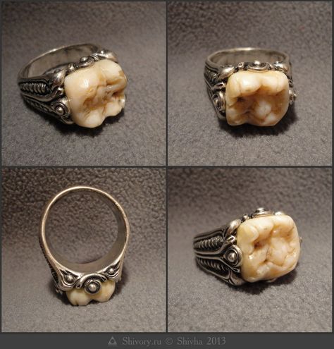 Wisdom Teeth Jewelry, Teeth Jewelry Aesthetic, Oddity Jewelry, Human Teeth Jewelry, Tooth Jewel, Teeth Ring, Oddities Jewelry, Tooth Keepsake, Tooth Jewelry