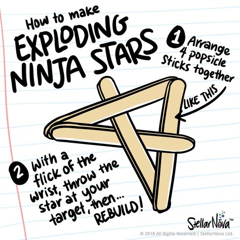 Ninja Activities, Ninja Crafts, Ninja Themed Birthday Party, Power Ranger Birthday Party, Activities To Do At Home, Ninja Stars, Ninja Games, Cool Science, Power Ranger Birthday