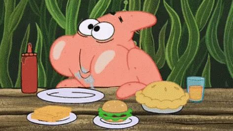 Hungry GIF - Hungry Patrick Full - Discover & Share GIFs Humor Spongebob, Cartoons Group, Animiertes Gif, سبونج بوب, Spongebob Square, Spongebob Patrick, Pineapple Under The Sea, Spongebob Funny, Patrick Star