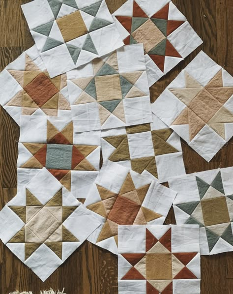 Folk Quilt, Patchwork Inspiration, Star Quilt Patterns, Star Quilts, Barn Quilts, Naturally Dyed, Quilting Crafts, Star Quilt, My Summer