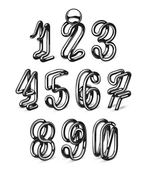 Heavy Metal Font, Black Metal Font, Numbers Typography, 16 Tattoo, Typographie Inspiration, Sign Fonts, Graffiti Lettering Fonts, 타이포그래피 포스터 디자인, Typo Logo