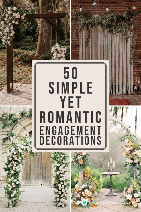 In having the engagement, you can do it indoors or outdoor. However, don’t forget to consider the weather. There won’t be any difference between the indoors and outdoor decoration, you might only need to consider providing sturdy decoration for the outdoor because we’ll never know what will happen outside. #engagementdecoration #romanticdecoration Morning Engagement Decorations, Engagement Outdoor Decoration, Intimate Engagement Decor, Outdoor Engagement Decorations, Engagement Decorations Outdoor, Indoor Engagement Decorations, Engagement Ideas Decoration, Simple Engagement Decorations, Engagement Decorations At Home