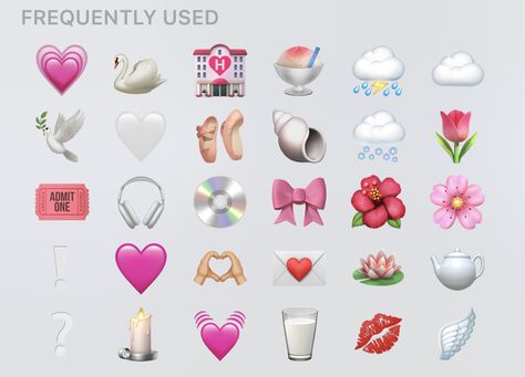 I ohoen pink emoji aesthetic cute combo 💗🪽 Aesthetic Pink Emojis, Coquette Emojis Combo Pink, Snapchat Emoji Themes Pink, Pretty Emoji Combos, Kawaii Emoji Combos, Cute Snapchat Emoji Themes, Pink Snapchat Friend Emojis, White Emoji Combos, Snapchat Emoji Ideas