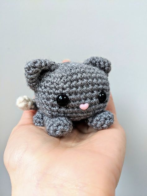 Ravelry: Cube Kitty Cat pattern by Crafty Bunny Bun Bunny Bun, Crochet Cat Pattern, Easy Crochet Projects, Crochet Amigurumi Free Patterns, Crochet Amigurumi Free, Crochet Cat, Crochet Headband, Amigurumi Free Pattern, Cat Pattern