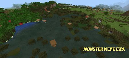 Village & Swamp Hut Seed | Seeds Minecraft PE Minecraft Seed, Minecraft Pocket Edition, Minecraft Pe, Pocket Edition, House Map, Minecraft, Seeds