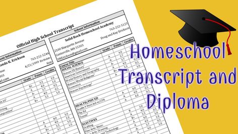 Create a high school transcript easily with this downloadable Microsoft Excel template. Transcript Template, High School Homeschool, Homeschool Room Organization, High School Credits, High School Transcript, Manipulative People, High School History, Public High School, Homeschool High School