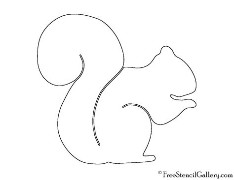 Squirrel Silhouette 02 Stencil Squirrel Stencils Printables Free, Squirrel Outline Drawing, Squirrel Silhouette Printable, Squirrel Pattern Printable, Squirrel Template Free Printable, Animal Stencils Printables Free, Squirrel Stencil, Squirrel Outline, Squirrel Template