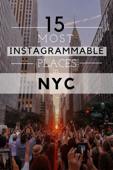 35 Most Instagrammable Places in NYC - Best Photo Spots in NYC Places In New York City, Places In Nyc, Most Instagrammable Places, Places In New York, Instagrammable Places, Nyc Trip, Explore Travel, City Views, Instagram Worthy