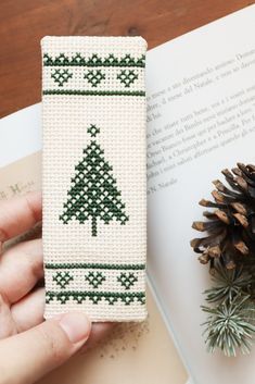 Cross Stitch Gift Tags Patterns, Christmas Tree Cross Stitch Pattern Free, Small Christmas Cross Stitch Patterns, Cross Stitch Christmas Tree, Christmas Tree Cross Stitch Pattern, Christmas Tree Cross Stitch, Christmas Tree Cross, Bookmark Cross Stitch Pattern, Tree Cross Stitch Pattern