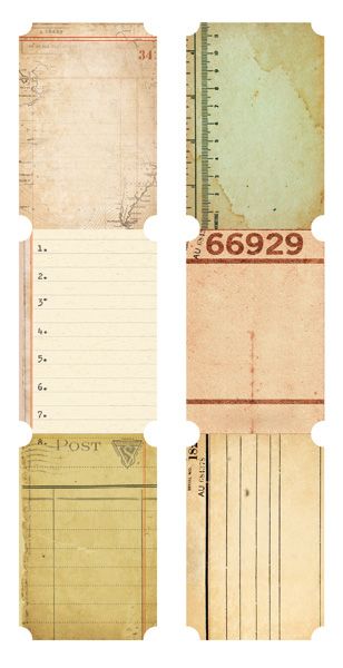 Journal Tags - Tickets Emphera Free Printable Vintage Images, Vintage Emphera, Journal Tickets, Project Life Printables, Papel Vintage, Etiquette Vintage, Journal Tags, Free Vintage Printables, Scrapbook Tag