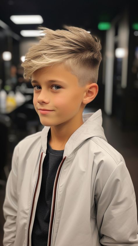 25 Boys' Haircuts Ruling the Schoolyard Short Sides Haircut, Boys Haircuts Curly Hair, Trendy Boys Haircuts, Toddler Hairstyles Boy, Boy Haircuts Short, Cool Boys Haircuts, Boy Haircuts Long, Toddler Boy Haircuts, Asian Haircut