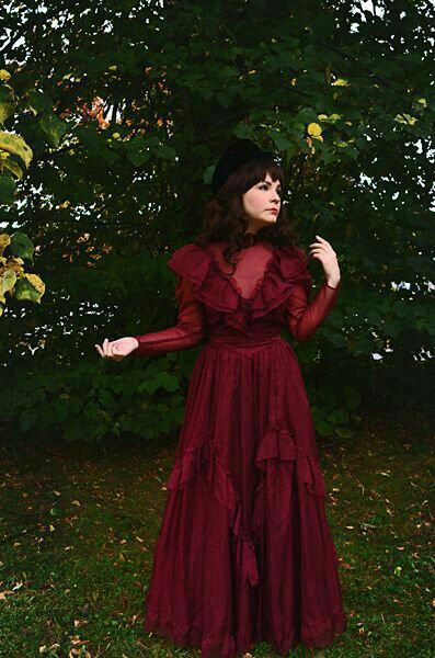 Vintage Gunne Sax Dress, Sax Dress, Gunne Sax Dress, Retro Pin Up, My Color, Jessica Mcclintock, Gunne Sax, Burgundy Dress, Fantasy Fashion