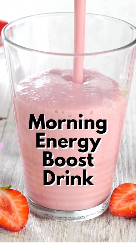 Energy Smoothie Recipes, Energy Boosting Smoothies, Boost Drink, Morning Energy, Energy Smoothies, Healthy Drinks Smoothies, Healthy Juice Recipes, Belly Fat Burner Drink, Smoothie Diet Plans