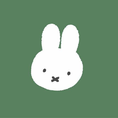 Desktop Wallpaper Simple, Transparent Icons, Ios14 Icons, Ipad Essentials, Phone Icons, Cute Cartoon Characters, White Bunny, Green Theme, Apple Watch Wallpaper