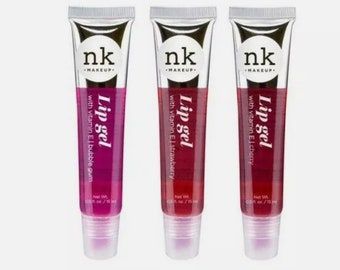 Nk Lip Gloss, Nk Makeup, Lip Gel, Beauty Routine Checklist, Plain Nails, Cherry Lips, Facial Sheet Mask, Lip Balm Set, Hair Supplies